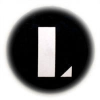 the Larkin Administration 1 inch button, Logo