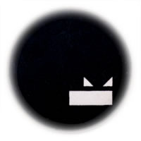 Beautiful photo of the Larkin Administration 1 inch Mascot Button